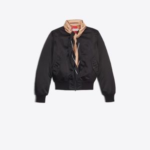 Balenciaga Scarf Bomber Jacket